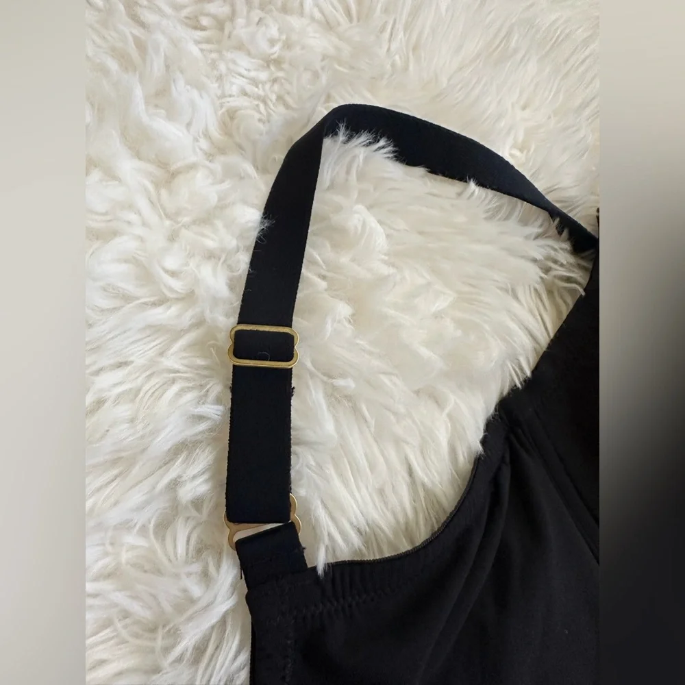 Natori Underwire T-Shirt Bra Woman’s Full Coverage support 36 G Black - Picture 8 of 8